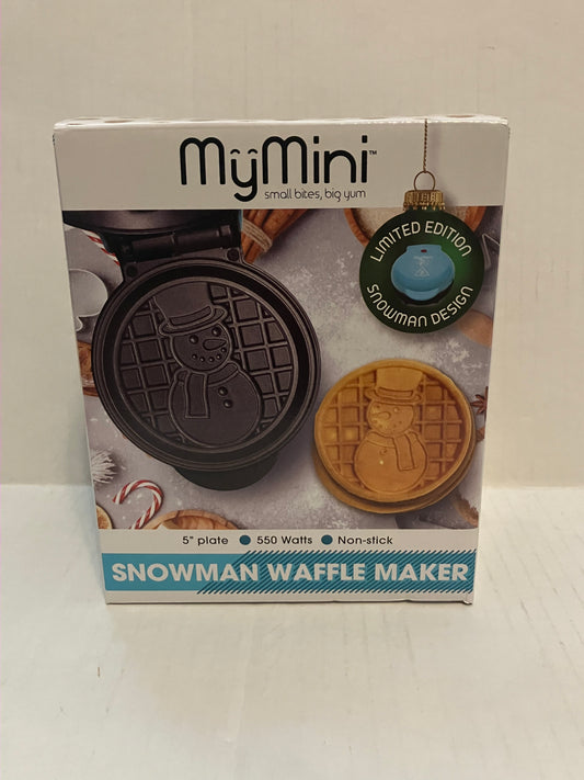 My Mini snowman waffle maker